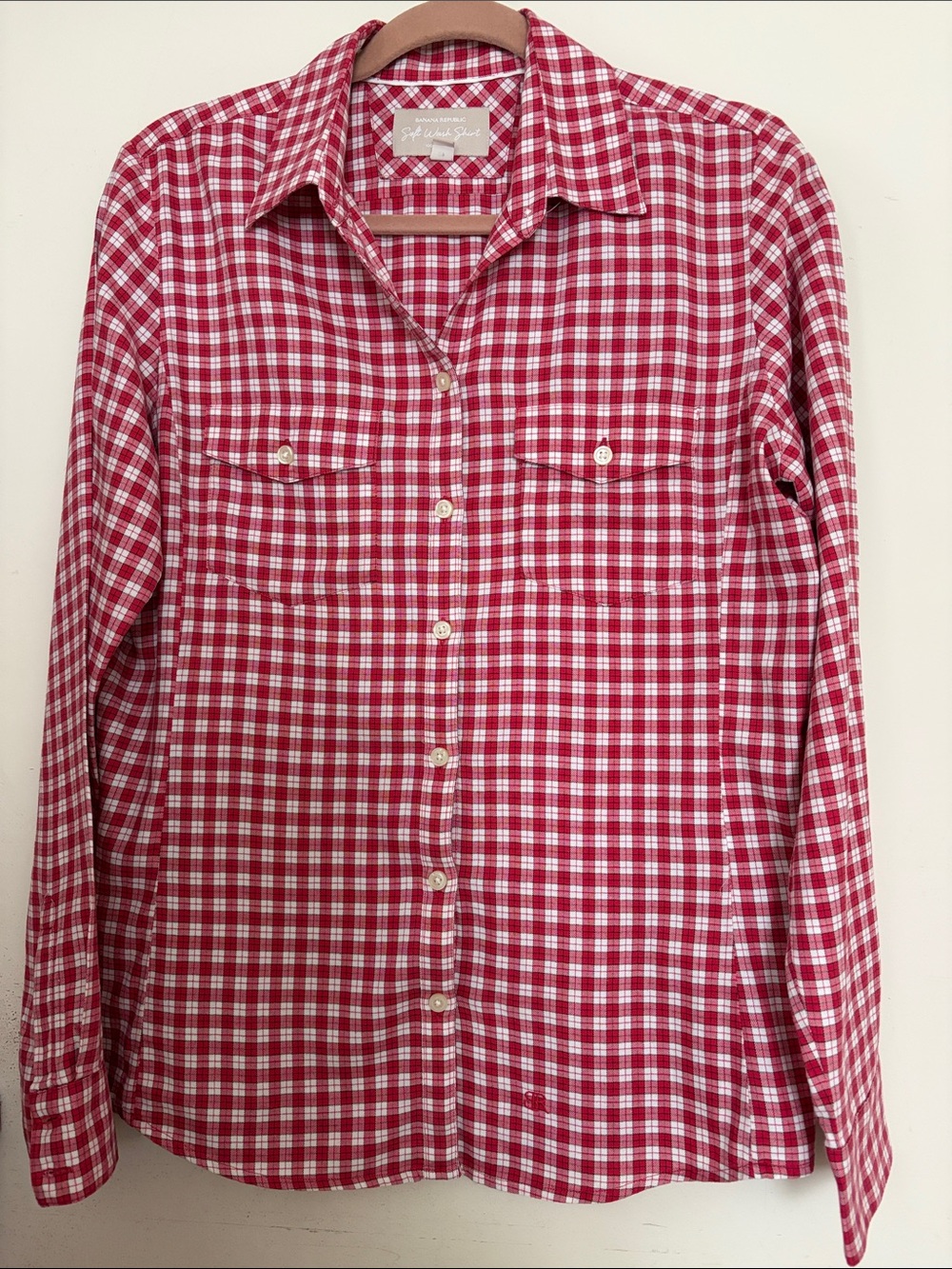 Banana Republic Soft Wash Flannel Shirt